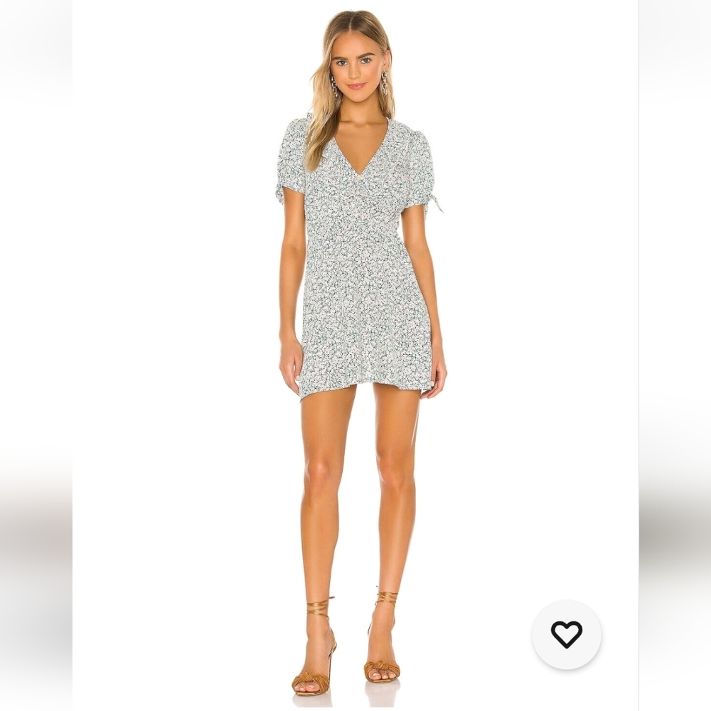 Show Me Your MuMu Natasha Mini Dress In Peony Please - S